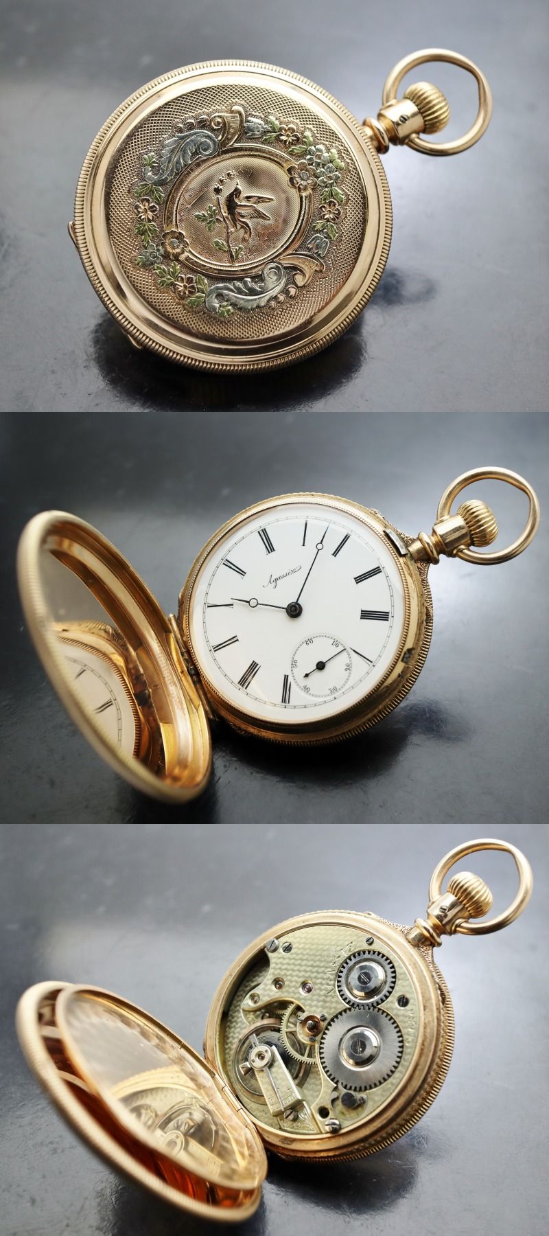 下取＆値引き交渉あり 1870年代 ティファニー懐中時計のムーブメント 